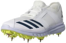 adidas Men's Howzat Spike 20 Track Shoe, Ftwbla Azcesi Amaaci, 10 UK