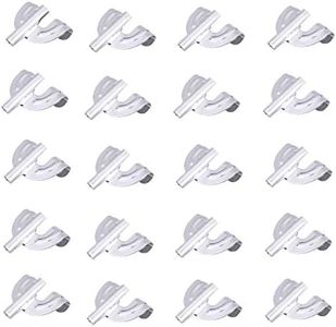 Bass Drum Claw Hook 20pcs Iron Drum Claw Hook for Bass Drum Parts Accessories，Silver