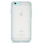 SKYLMW Compatible with iPhone 6/6S Case, Frosted Translucent Back, Shockproof Phone Case with Anti-Slip Scratch, Camera Protective Phone Cover for Women Girls Men Boys (Blue)