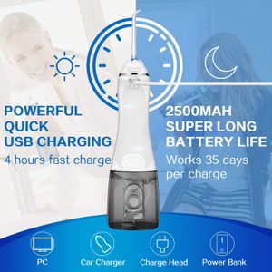 Binefia Cordless Water Flosser – Portable Dental Oral Irrigator