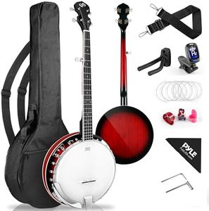 Pyle, 5-String Banjo, Redburst (PBJ140.5)