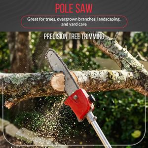 52cc 5-in-1 Petrol Garden Multi Tool – Hedge Trimmer, Brush Cutter