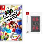 Super Mario Party + HORI Switch Game Card Case - Black (Nintendo Switch)