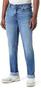 Tommy Hilfiger Vaqueros para Hombre Denton Th Str Diego Straight Fit, Azul (Diego), 40W / 36L