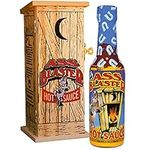 Premium Gourmet Hot Sauce Bottle with Outhouse Box - Ultimate Habanero Hot Sauce Gift Set - Perfect for Christmas Gifts for Spicy Food Lovers - Try if you dare!