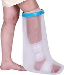 DipNish Waterproof Leg Cast Cover for Shower and Bath Foot Support (Leg Cast Cover)