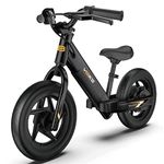 YBIKE Electric balance Bike,12 inch kids Electric Bike for Kids Ages 3-5 Years Old, kids Electric balance Bike with Adjustable Seat, Dirt Bike for Kids Boys & Girls