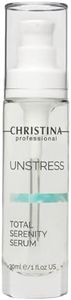 Christina Unstress Total Serenity Calming Serum for Face - 30ml - Instantly Relieves, Reduces And Rebalances Stressed Skin - Soothing Serum for Combination, Dry, Normal, Oily & Sensitive Skin Types.