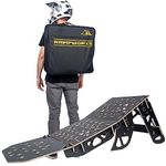 Rampworxs portable mountain bike ramp kicker, jump practice & fun on bmx mtb