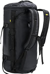 MIER Grand sac de sport étanche avec compartiment à chaussures convertible en sac à dos, 45 L/60 L/90 L