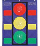 Carson Dellosa 26" x 19.75" Stoplight Behavior Pocket Chart for Classroom, Behavioral Learning Tool with 30 Dry-Erase Student Sticks and Pockets for Homeschool or Classroom Behavior Management