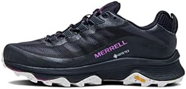 Merrell Homme Moab Speed GTX-Black Sneakers Basses, Noir, 37.5 EU