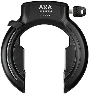 AXA Imenso Large Retractable – Candado para bicicleta – Marco – Nivel de seguridad 12 – Combinable con cerradura de embutir – 75 mm