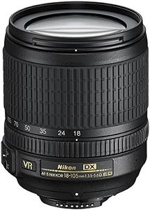 New 18-105mm f/3.5-5.6 AF-S DX VR ED Nikkor Lens for Nikon Digital SLR Cameras D3000 D3100 D3200 D3300 D5100 D5200 D5300 D7000 D7100 D90