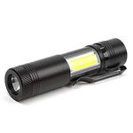 Octopus prime 12000 Lumen Mini Flashlight XPE+COB LED Torch Lamp Penlight AA/14500 4 Modes in RAISSER Brand