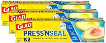 Glad® Press'n Seal® Plastic Food Wrap - 100 Square Foot Roll - 3 Pack (Package May Vary)