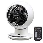 Woozoo®, Powerful and quiet desk/table fan, 30 m², 25 m range, Multi-direct oscillation, Timer, PCF-SC15T, White/Black [UK Model)