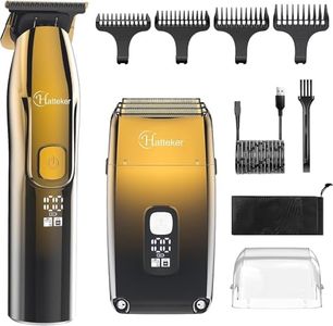 Hatteker Foil Shaver Bald Head Shaver Electric Shaver Razor for Men Precision Trimmer Beard Clipper Triple Blades Waterproof Cordless
