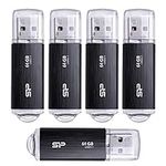 Silicon Power 5 Pack 64GB USB 3.0/3