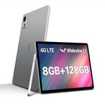 UMIDIGI G5 Tab 10.1 Inch Android Tablet, 8GB RAM 128GB ROM/1TB TF, Octa-Core Processor, 6000mAh Gaming Tablet, Widevine L1, 13MP+8MP Dual Cameras, 4G LTE SIM & GPS, WiFi&Bluetooth