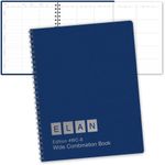 Elan Publishing Company Combination Wide Plan and Record Book: One Efficient 8-1/2" X 11" Book for Lesson Plans and Grades Combines 8WPL and R9310 - (WC-8)