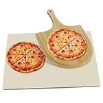 20 Inch Large Pizza Stone, Baking Stone 20" x 13.5", Heavy Duty Cordierite Bread Stone for Oven Grill, Thermal Shock Resistant, Ideal for Baking Different Sizes of Pizzas or Bread Rectangular