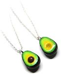 Avocado Necklace Set Gift for Coupl