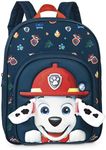 Fabrizio Paw Patrol Nursery Backpack for Boys from 3-6 Years with Marshall and Protruding Plush Ears, Bag for Nursery and Nursery, 31 cm x 24 cm x 13 cm, 8 L, Blue, One Size, blue, Einheitsgröße,