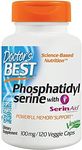 Best Phosphatidyl Serine, 100 mg, 120 Veggie Caps, Doctor Best