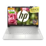 HP Laptop 15s, AMD Ryzen 3 5300U, 15.6-inch (39.6 cm), FHD, 8GB DDR4, 512GB SSD, AMD Radeon graphics, Thin & light, Dual speakers (Win 11, MSO 2019, Silver, 1.69 kg), eq2143AU