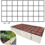 Garden Grid Watering System | Garden Watering System, Raised Bed Watering System, Drip Irrigation System, Raised Garden Sprinkler | Preassembled Drip Irrigation Kit - 4x8 (44"x88")