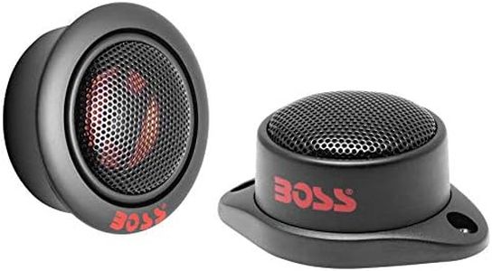 BOSS Audio TW12 200 Watt (Per Pair), .5 Inch Car Tweeters (Sold in Pairs)