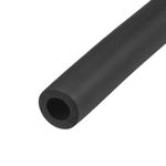 sourcing map Foam Tubing for Handle Grip Support, Pipe Insulation Outside Pipe Lagging, 13mm(1/2") ID 23mm OD 1m Black