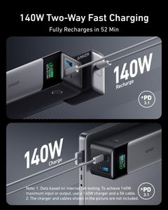 Anker 24000mAh Power Bank – Portable High-Capacity Charger