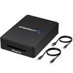 SABRENT SD Express 7.1 USB C Card Reader, USB 3.2 External Memory Card Reader high speed Data transfer 985 MBps, SD-Express adapter compatible with V90, V60, V30, UHS-II, UHS I, SD Cards (CR-SDX7)