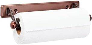 InterDesign York Lyra Paper Towel Holder for Kitchen - Wall Mount, Bronze