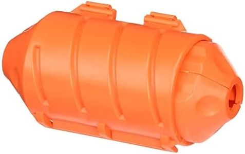 Farm Innovators FI-CC-1 Cord Connect Water Resistant Electrical Power Extension Cord Plug In Connection Protector Seal with Watertight Gasket, Orange