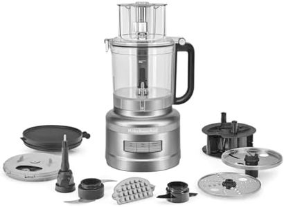 13-Cup Food Processor with Dicing Kit Contour Silver