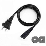 Yustda Power Cord Flat Fig 8 for Panasonic Technics SU-G91 SU-G70 SU-V75 Su-V78 SU-Z990