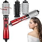 3-in-1 Hot Air Styler and 360 Rotating Hair Dryer for Dry Hair, Curl Hair,Straighten Hair, Multitudet Hair Dryer, Blow Dryer Brush for Styling and Frizz Control, Negative Ionic Brush