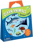 Peaceable Kingdom Sticker Fun! Ocean Animals Reusable Sticker Tote