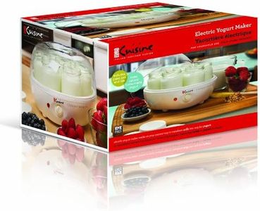 Euro Cuisine Yogurt Maker – Automatic 7-Jar Electric Yogurt Machine