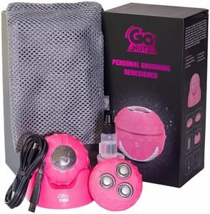 Shark Tank Approved Go Nutz Bikini Trimmer for Women – 2.0 Device Bundle – Gentle Grooming with 100% Waterproof Design. Electric Razor for Body Grooming