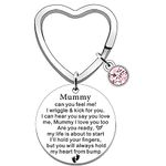 SDOFY Mum to Be Gifts Keyring Mummy to be from Bump to Mummy Pregnancy Gifts Baby Shower Present