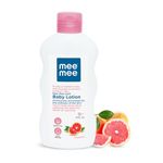 Mee Mee Moisturizing Baby Lotion 400ml for Face & Body | Enriched with Shea, Cocoa Butter, & Almond Oil | For All Skin Types, For Newborns/Kids | For 24Hrs Moisturization | Hypoallergenic, Balanced pH