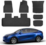 FIJBOO Tesla Model Y Floor Mats, Te