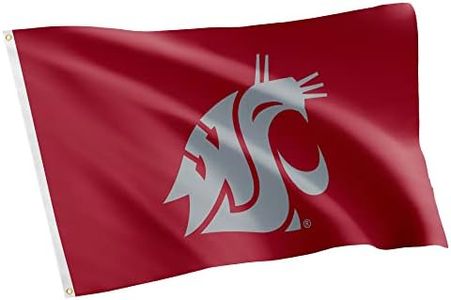 Desert Cactus Washington State University WSU NCAA 100% Polyester Indoor Outdoor 3 feet x 5 feet Flag (Flag 1)