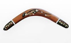 Hand Crafted and Hand Painted Australian Made 29cm Throwing Boomerang (Kangaroo)