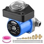 Hot Water Recirculating Pump - 100W Instant Water Heater Pump with Timer for Tank/Electric Water Heaters, Extremely Quiet