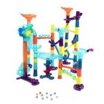 B. toys – Marble Run Toy Set – 62-Piece Interactive STEM Toy Featuring Lights, Sounds, and Modular Track Designs – Enhances Creativity, Early Engineering Skills – Ages 3 and Up